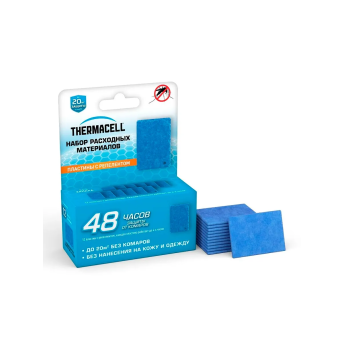 Запасные пластины Thermacell Backpacker Refills M48, 12 шт.