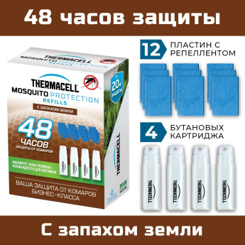 Запасной набор Thermacell E4 с ароматом земли